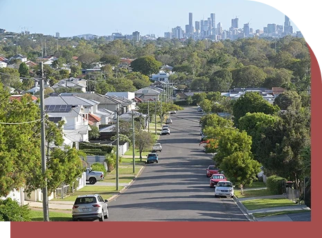 Brisbane suburban street